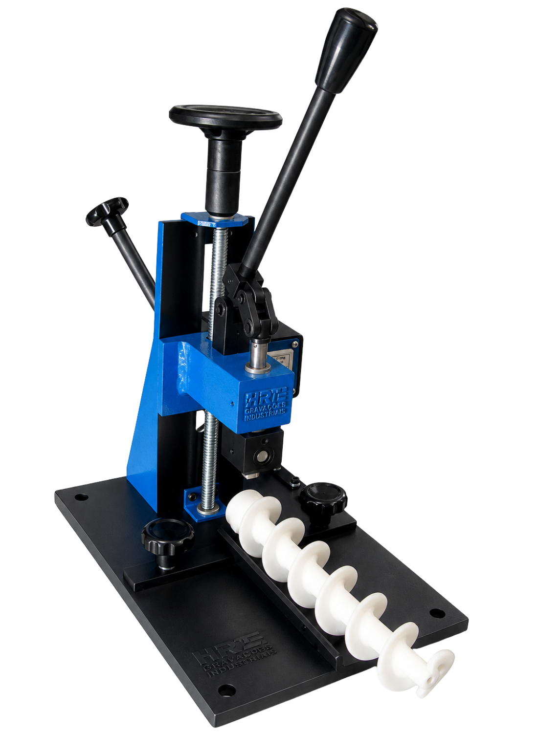 Máquina Manual de Marcação com Posicionador Helicoidal